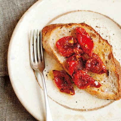 Oven-dried tomatoes
