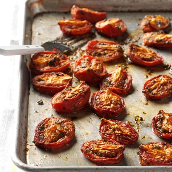 Oven-dried tomatoes