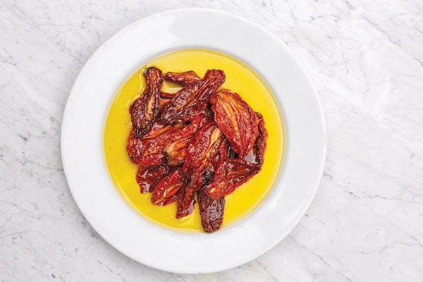 Oven-dried tomatoes