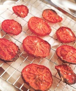 Oven-dried tomatoes