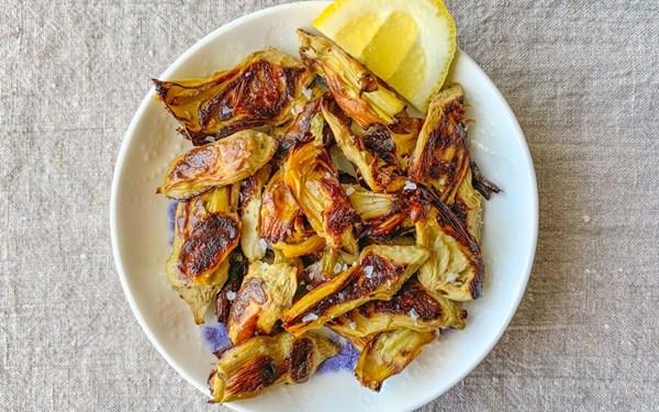 'Oven-fried' artichokes