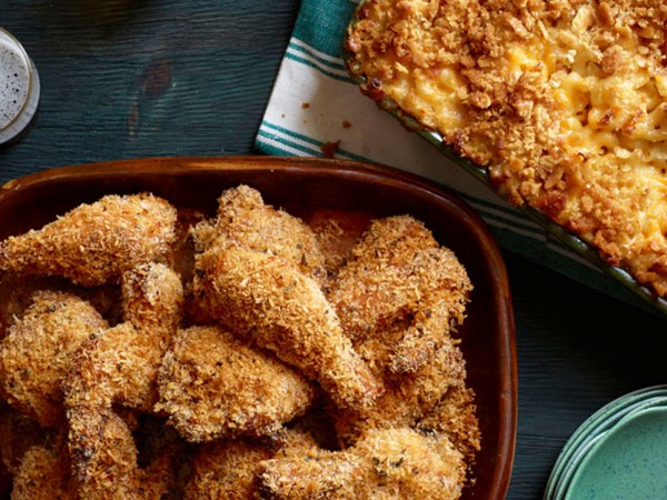 Oven-fried ranch chicken