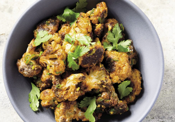 Oven-fried vegetables