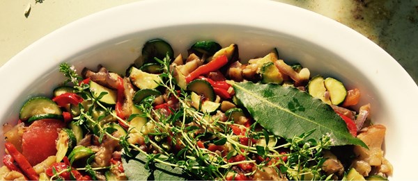 Oven ratatouille