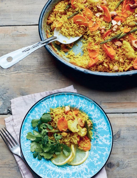 Oven-ready biryani
