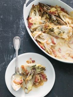 Oven-roasted endive with Saint-Marcellin