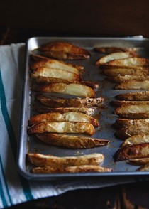 Oven-roasted fries