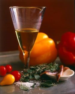 Oven-roasted peppers with capers and anchovies