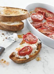 Oven-roasted tomatoes