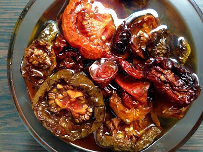 Oven roasted tomatoes