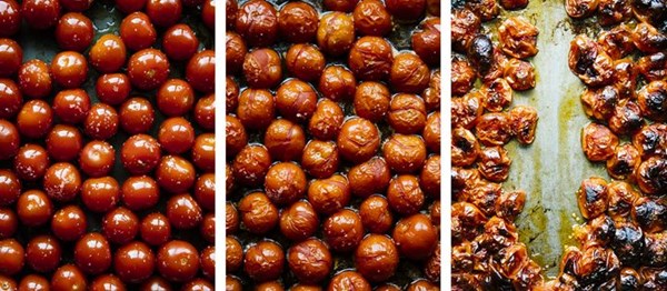 Oven-roasted tomatoes