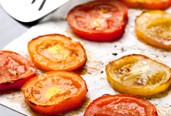 Oven-roasted tomatoes