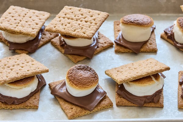 Oven s'mores