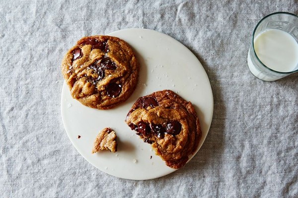 Ovenly's secretly vegan salted chocolate chip cookies