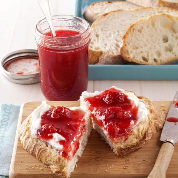 Over-the-top cherry jam