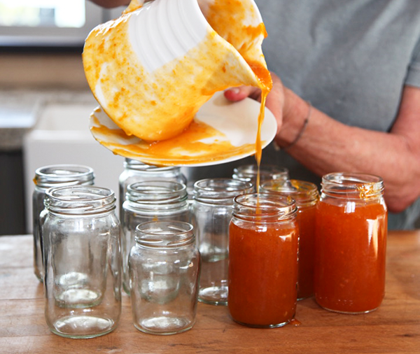 Overnight apricot jam