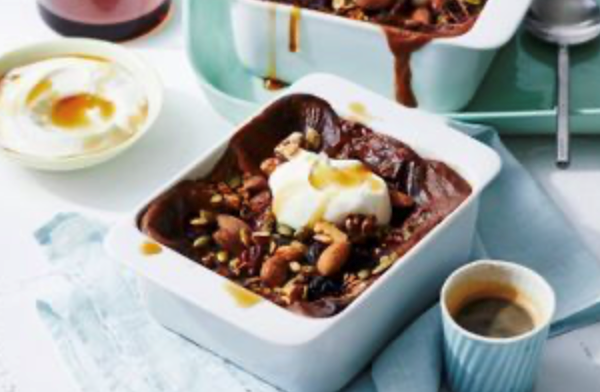 Overnight baked oats