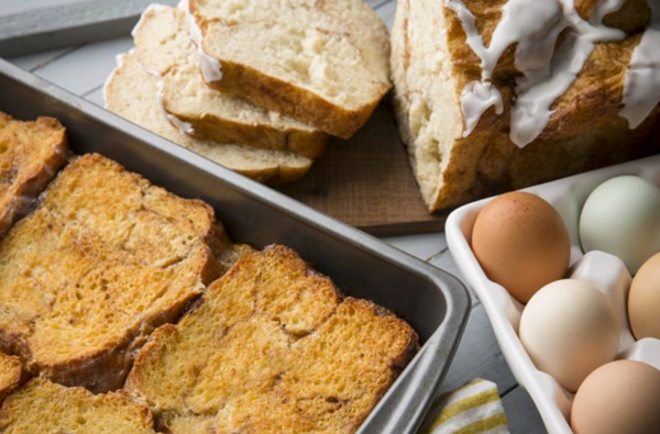 Overnight chunky cinnamon French toast