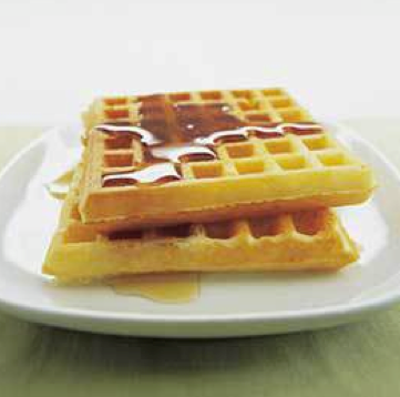Overnight yeasted waffles