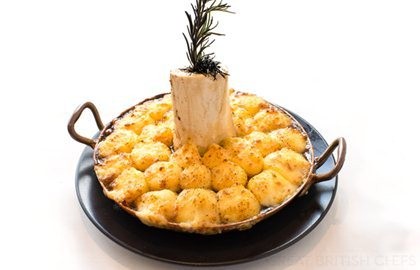 Ox cheek, Meantime London porter and onion cottage pie