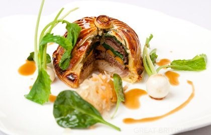 Ox cheek pithivier