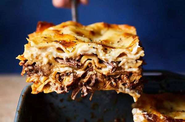 Oxtail & beef shin lasagne