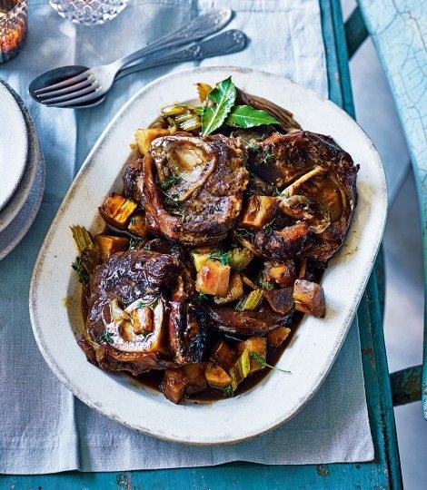 Oxtail braised in Guinness