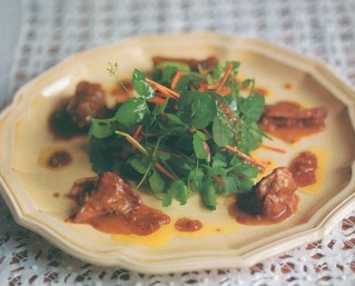 Oxtail salad