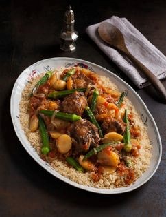 Oxtail with oozing okra
