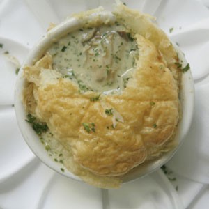 Oyster and absinthe dome