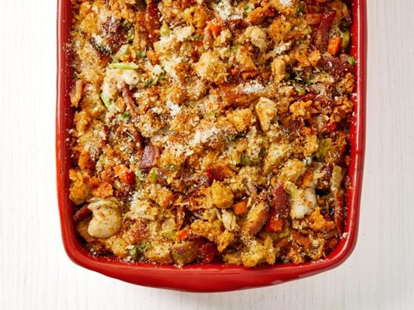 Oyster and bacon stuffing