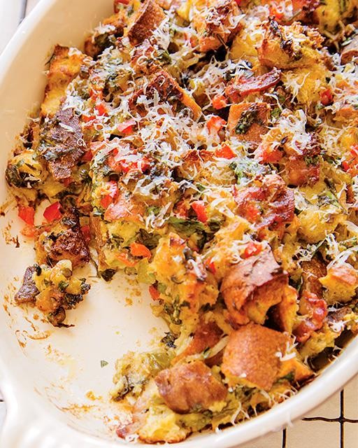Oyster Casino holiday stuffing