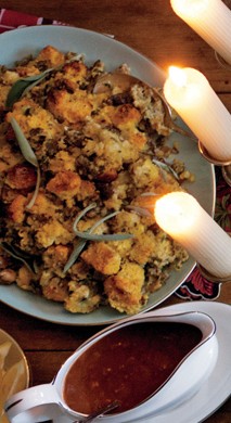 Oyster-cornbread stuffing
