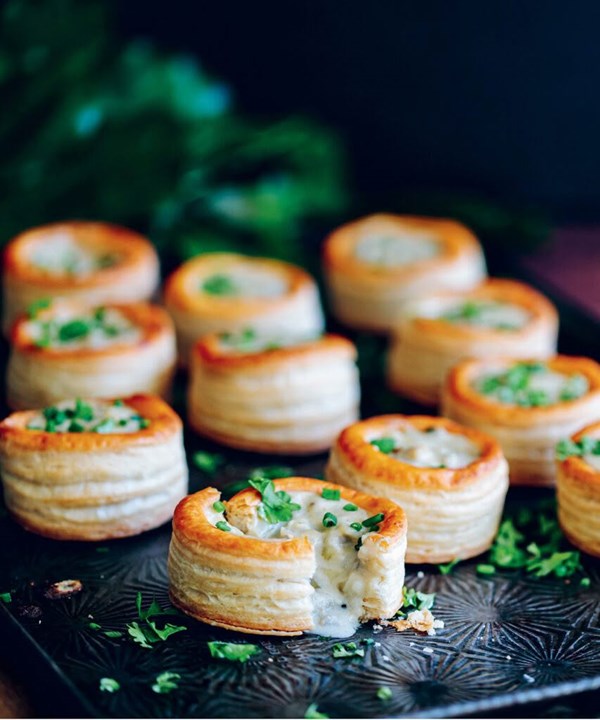 Oyster pastries 