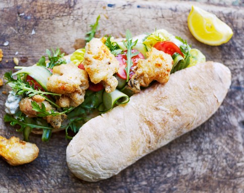 Oyster po' boy