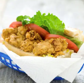 Oyster po' boys
