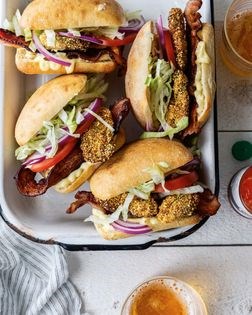 Oyster po' boys