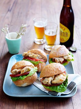 Oyster po'boys