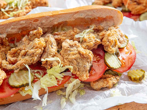 Oyster po'boys
