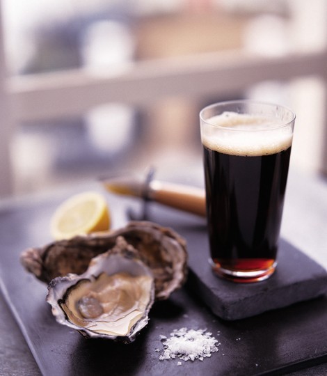 Oysters and stout