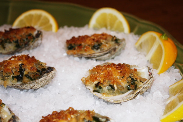 Oysters Rockefeller
