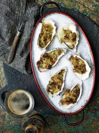Oysters Rockefeller