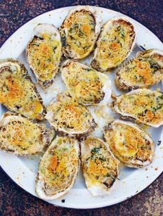 Oysters Rockefeller