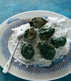 Oysters Rockefeller