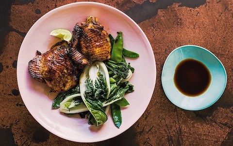 Pacific lime roast chicken