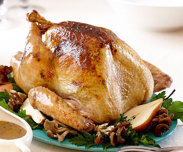 Pacific Northwestern roast turkey