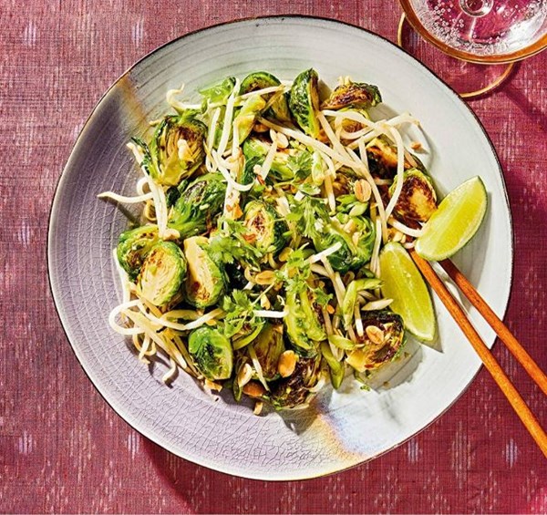 Pad Thai Brussels sprouts