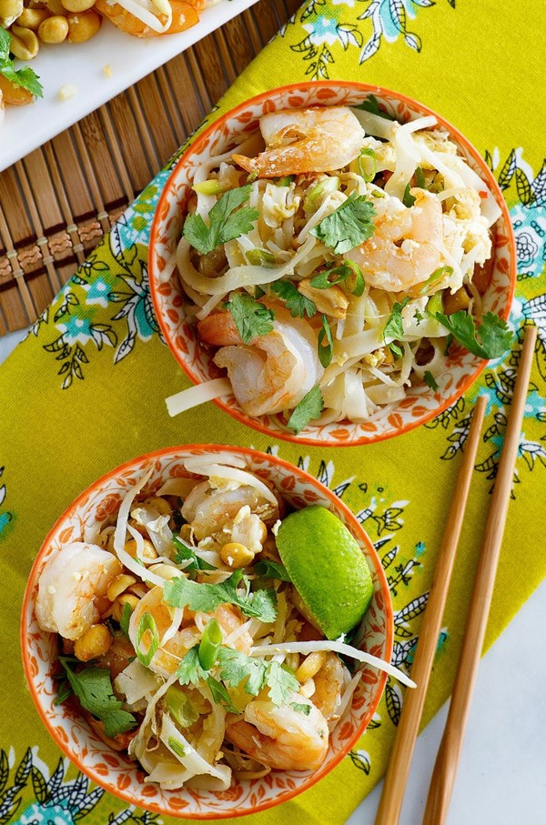Pad Thai shrimp