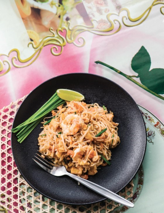 Pad Thai with prawns (Pad Thai goong)