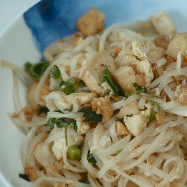 Pad Thai with tofu